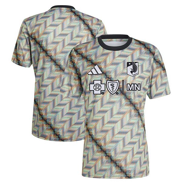 Мужская Футболка Unbranded Minnesota United FC 2024 Hispanic Heritage Pre-Match Unbranded