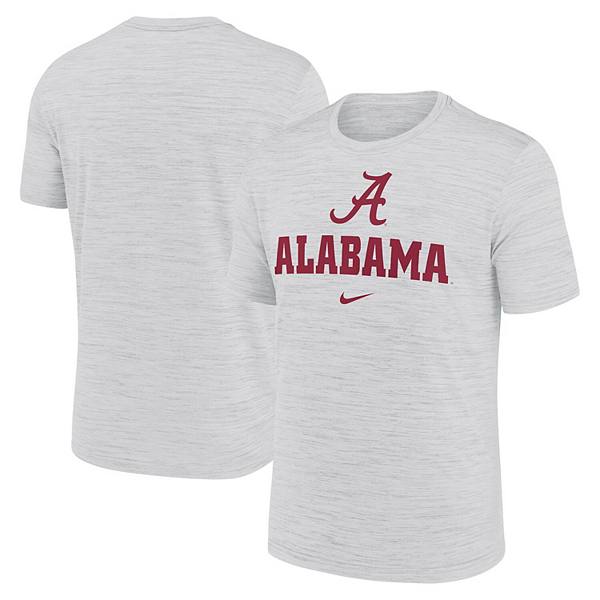 Мужская футболка Nike Alabama Crimson Tide Primetime Velocity с круглым вырезом и коротким рукавом NCAA