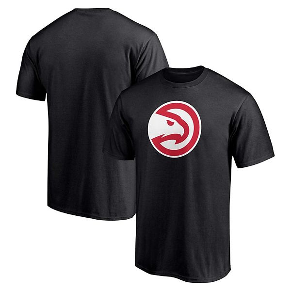 Мужская черная футболка с логотипом Atlanta Hawks от Fanatics, 100% хлопок Fanatics Brands - White Label