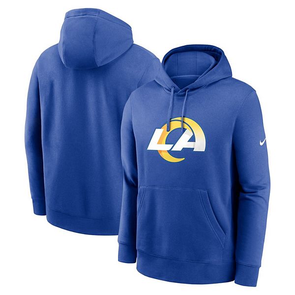 Мужская Футболка NFL Los Angeles Rams Club Logo Pullover Hoodie NFL