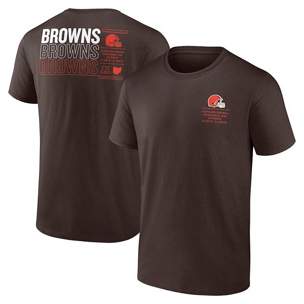 Мужская Футболка Fanatics Cleveland Browns Repeat Stats Fanatics Brands - White Label