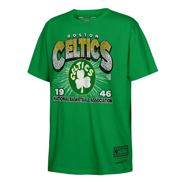  Футболка Mitchell & Ness Vintage Hoopster Boston Celtics Mitchell & Ness