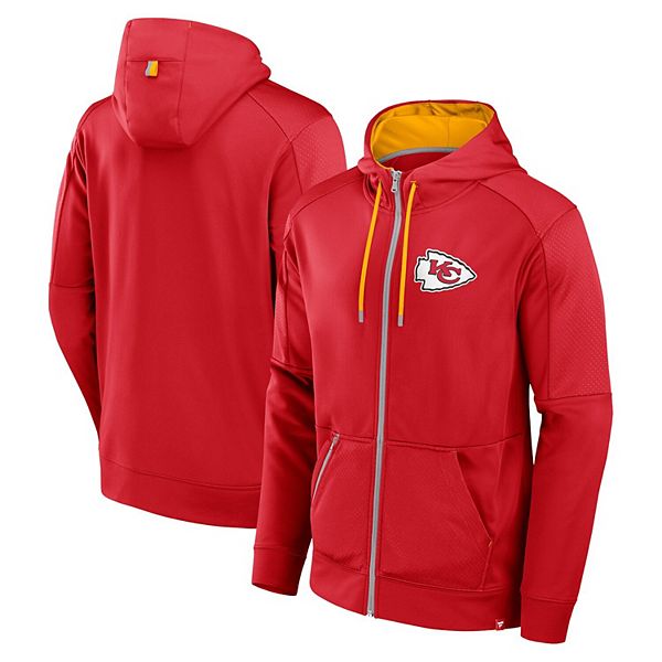 Толстовка на молнии на всю длину с капюшоном Kansas City Chiefs от Fanatics Fanatics Brands - White Label