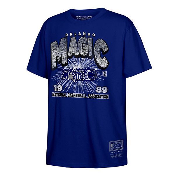  Футболка Mitchell & Ness Orlando Magic Hardwood Classics Vintage Hoopster Mitchell & Ness