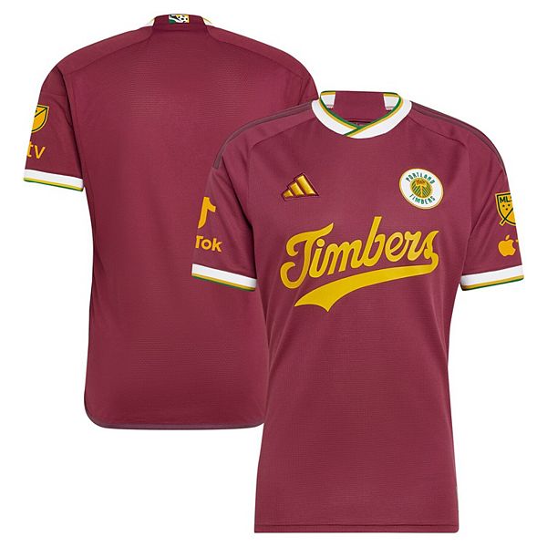 Мужская Футболка Unbranded Красная Portland Timbers 2024 Archive Authentic Jersey Unbranded