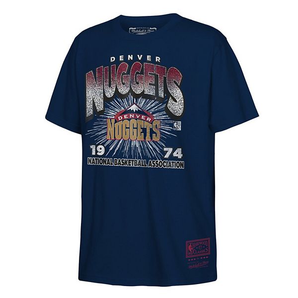  Футболка Mitchell & Ness Vintage Hoopster Denver Nuggets Mitchell & Ness