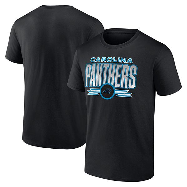 Мужская Футболка Fanatics Черная Carolina Panthers Fading Out Fanatics Brands - White Label