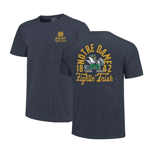 Мужская футболка Notre Dame Fighting Irish из 100% хлопка, комфортного стиля Image One