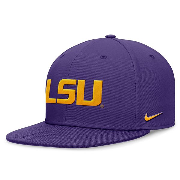 Мужская фиолетовая бейсболка On-Field Pro Fitted с логотипом LSU Tigers Nike