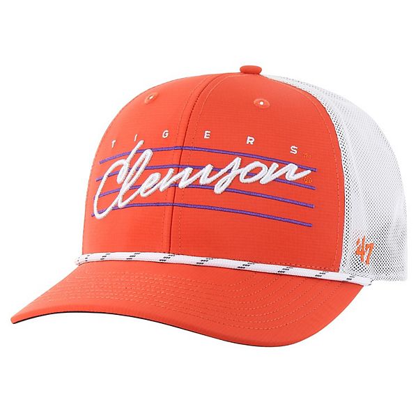 Кепка и бейсболка 47 Brand Оранжевая Clemson Tigers Downburst Trucker Регулируемая 47 Brand