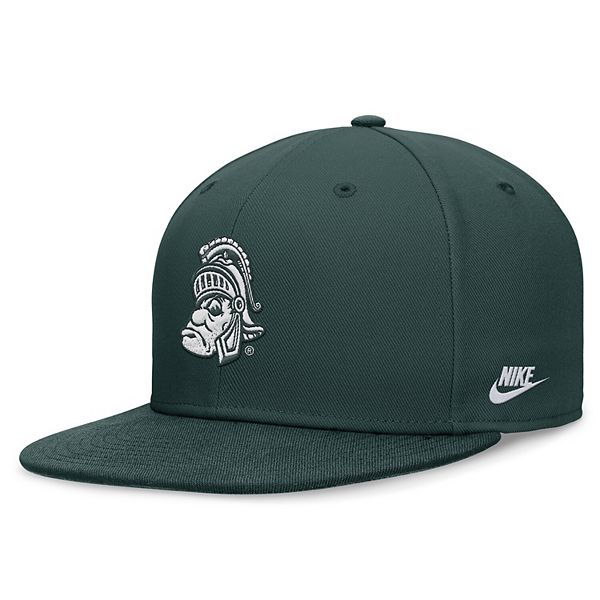 Мужская кепка Legacy True Fitted Michigan State Spartans, высокая структура, 100% полиэстер Nike