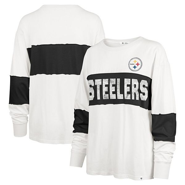 Женская Футболка 47 Brand Pittsburgh Steelers Clubhouse Pride Taylor 47 Brand