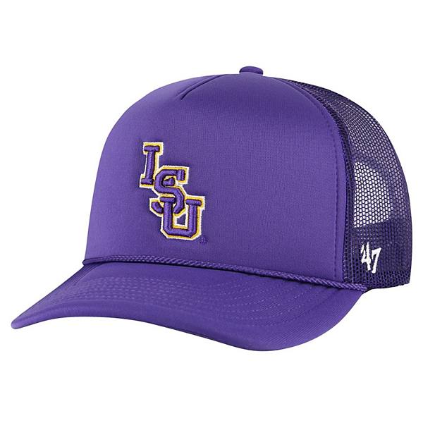 Кепка '47 Фиолетовая LSU Tigers Foam Front Mesh Trucker Snapback 47 Brand