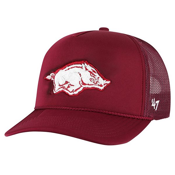 Кепка и бейсболка 47 Brand Foam Front Mesh Trucker Snapback Arkansas Razorbacks 47 Brand