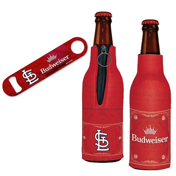 Пробойник и 2 термосумки WinCraft St. Louis Cardinals x Budweiser с двусторонней графикой, 100% неопрена, металлический Wincraft