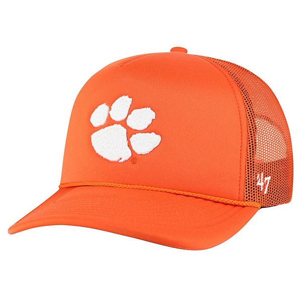 Кепка и бейсболка 47 Brand Оранжевая Кепка Clemson Tigers с Пенной Передней Панелью 47 Brand