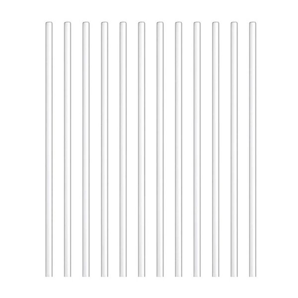 Clear Acrylic Sticks Plastic Dowel Rods Diy Crafts 12 Pcs Kitcheniva