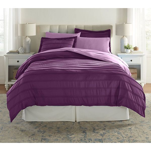 Brylanehome Bh Studio Pintucked Duvet Cover BrylaneHome