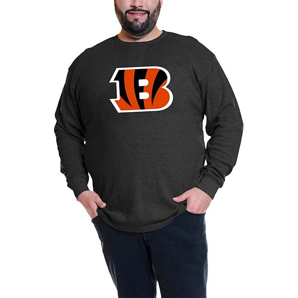 Мужская терморубашка с длинным рукавом Cincinnati Bengals Joe Burrow, 60% хлопок Fanatics Brands - White Label