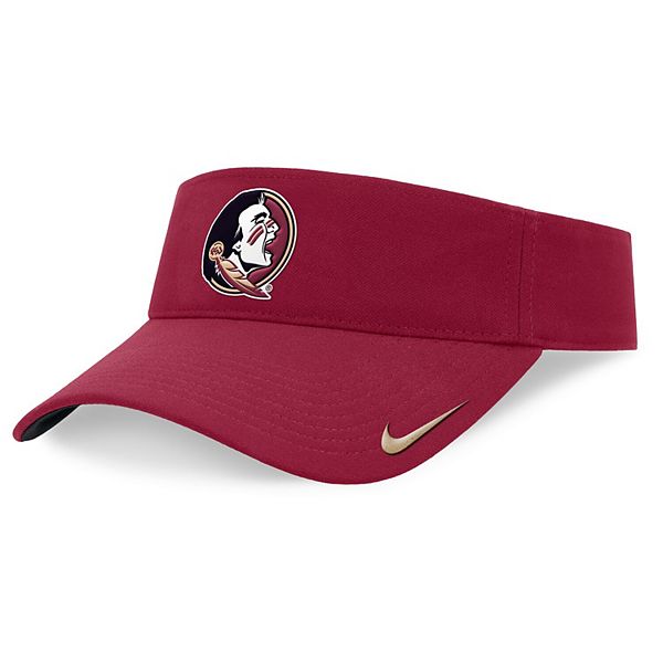 Мужской регулируемый козырек с технологией Dri-FIT Florida State Seminoles из 100% полиэстера Nike