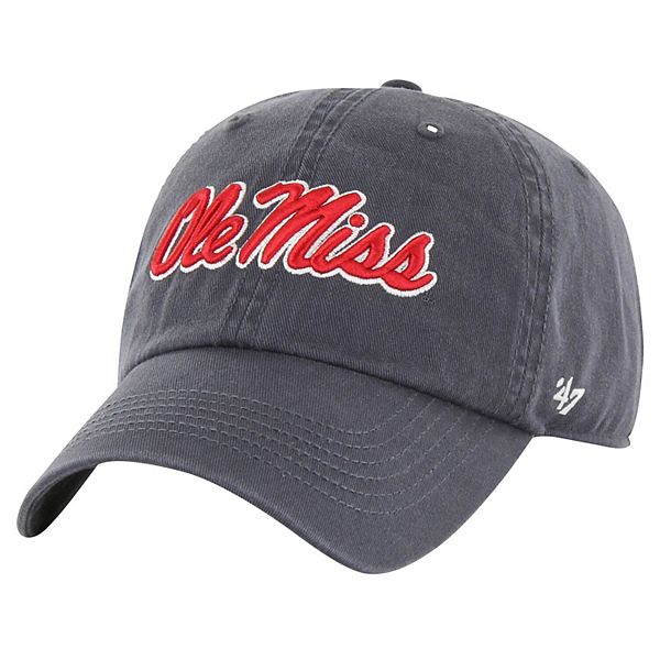 Мужская бейсболка '47 Classic Franchise Legacy Navy с вышивкой Ole Miss Rebels 47 Brand