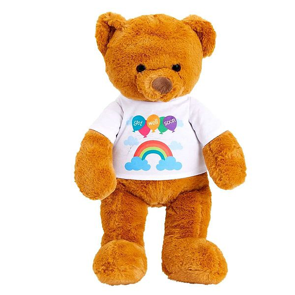 14" Get Well Soon Teddy Bear Stuffed Toy Kitcheniva