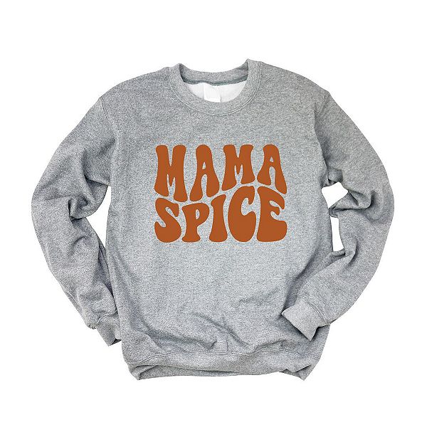 Унисекс худи Mama Spice Wavy из 50% хлопка и 50% полиэстера, комфортное Simply Sage Market