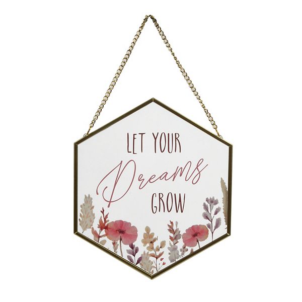 New View Gifts & Accessories Let Your Dreams Grow Suncatcher New View