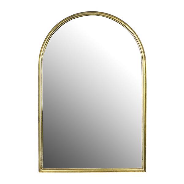 Arched Metal Framed Wall Mirror Storied Home