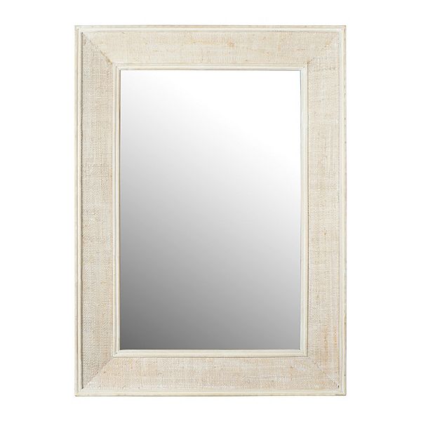 Rectangle Wood Framed Wall Mirror Storied Home