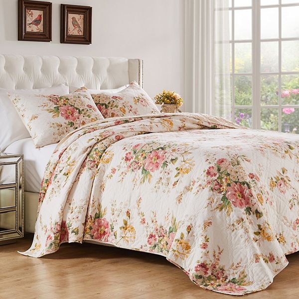 Greenland Home Fashions Grace Quilt & Sham Set Greenland Home Fashions