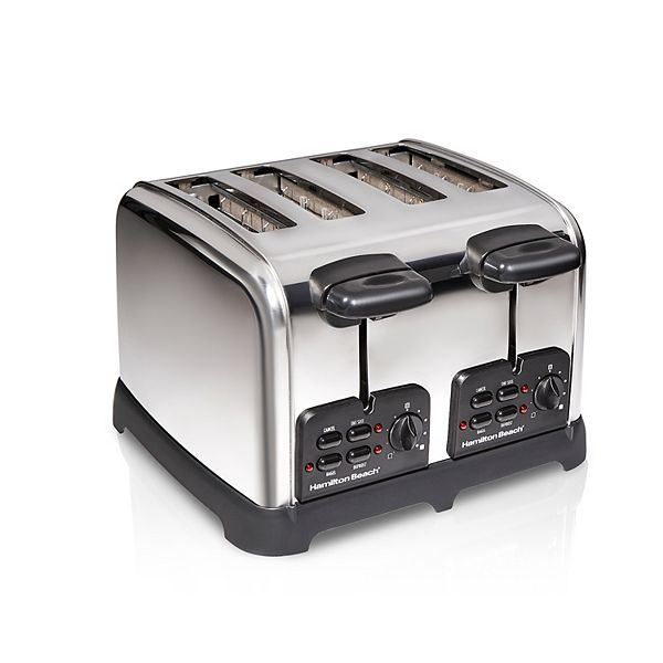 Hamilton Beach Classic Stainless Steel 4-Slice Toaster Hamilton Beach