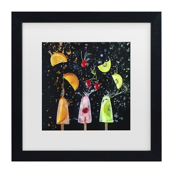 Холст в раме из коллекции Action Popsicle, акрил, МДФ, горизонтальное размещение Trademark Fine Art