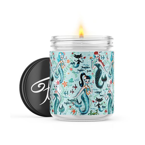 Martini Mermaids - 22-oz Candle Jar - Warm Vanilla Sugar Miss Fluff