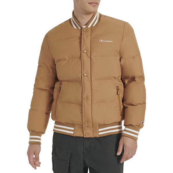 Мужская Повседневная куртка Champion Quilted Varsity Puffer Bomber Champion