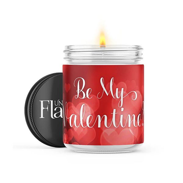 Be My Valentine? - 22-oz Candle Jar - Wildflowers Uncommon Flame