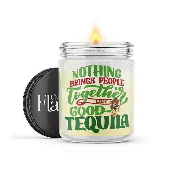 Good Tequila - 22-oz Candle Jar - Sweet Orange & Chili Pepper Uncommon Flame