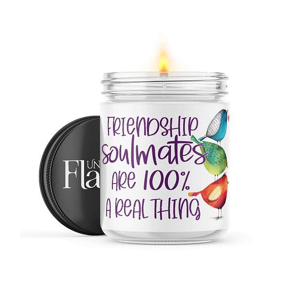 Friendship Soulmates - 22-oz Candle Jar - Warm Vanilla Sugar Uncommon Flame