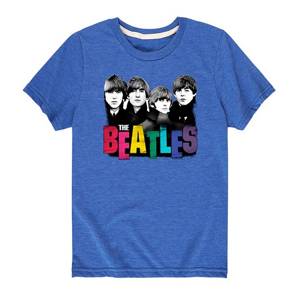 Детская Футболка Licensed Character The Beatles Colorful Graphic Tee Licensed Character