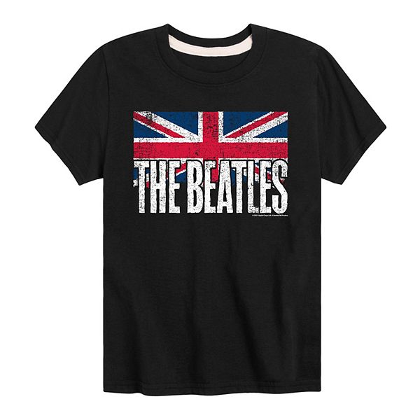 Детская Футболка Licensed Character The Beatles Union Jack Vintage Licensed Character