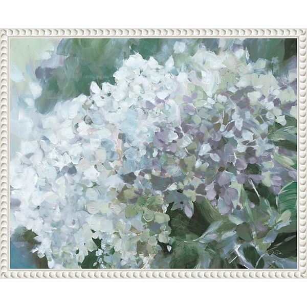 Amanti Art Subtle Shifts Hydrangea Framed Canvas Wall Art Amanti Art