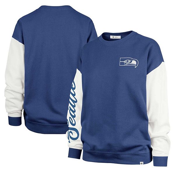 Женская Футболка 47 Brand Seattle Seahawks Double Header Rise Andie 47 Brand