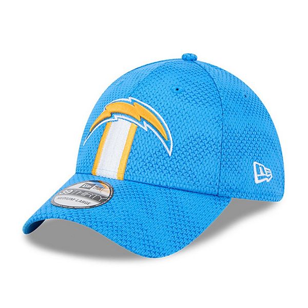 Кепка New Era Powder Blue Los Angeles Chargers 2024 Sideline 39THIRTY Flex Hat New Era