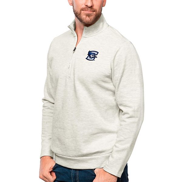 Мужская Футболка Antigua Gambit Quarter-Zip Creighton Bluejays Antigua