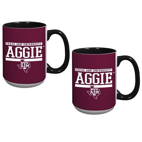 Texas A&M Aggies Two-Pack Alumni Mug Set Indigo Falls