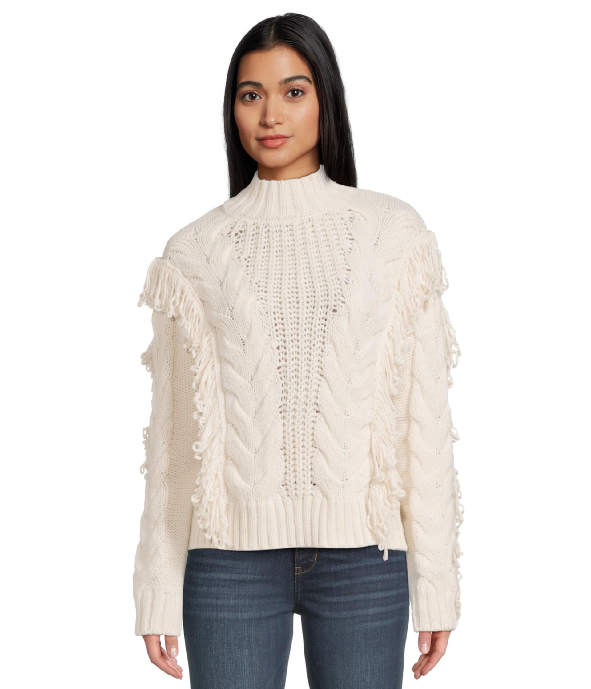 Женский Пуловер Sanctuary Crafted Fringe Sweater Sanctuary