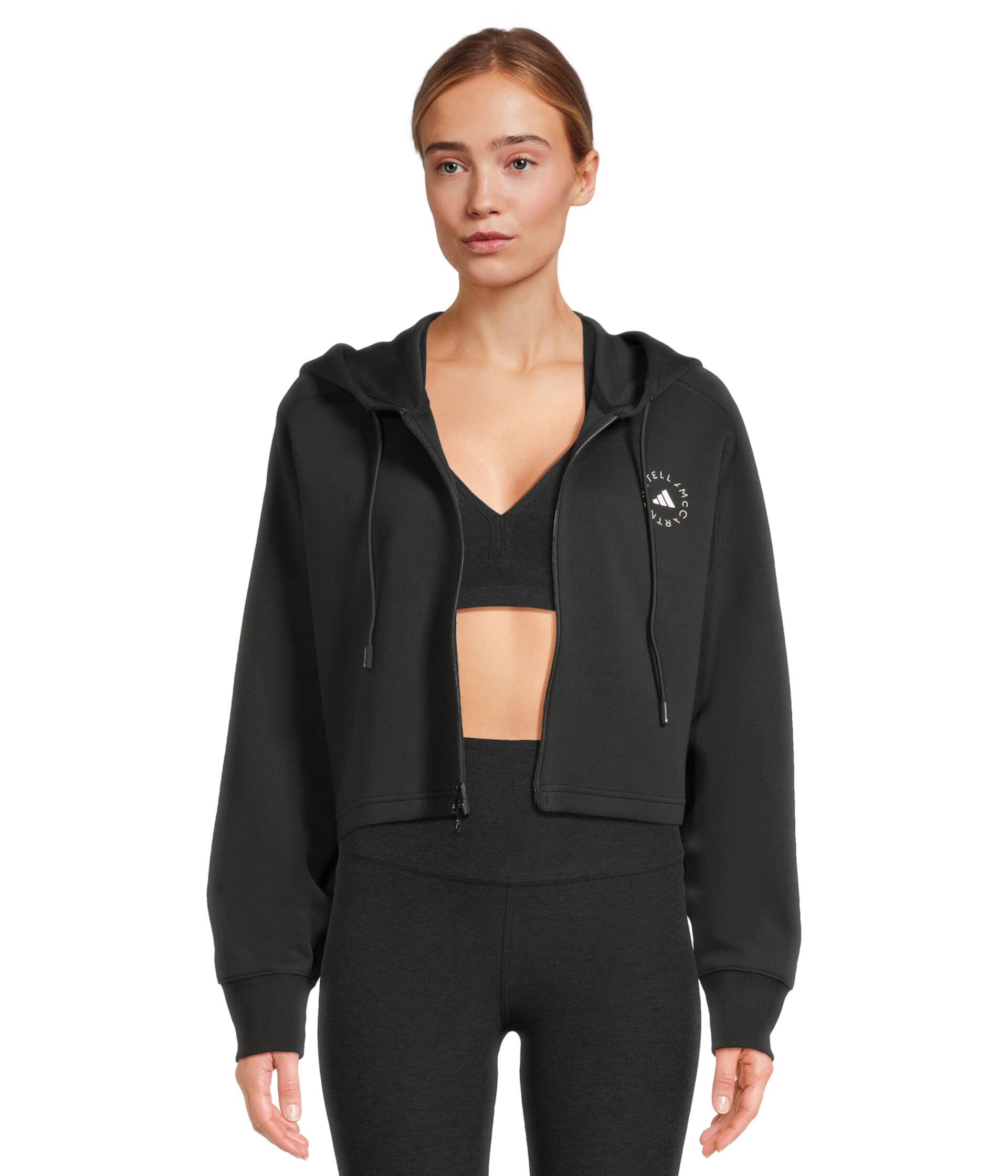 Женская Толстовка Adidas by Stella McCartney Cropped Hoodie JD8107 Adidas