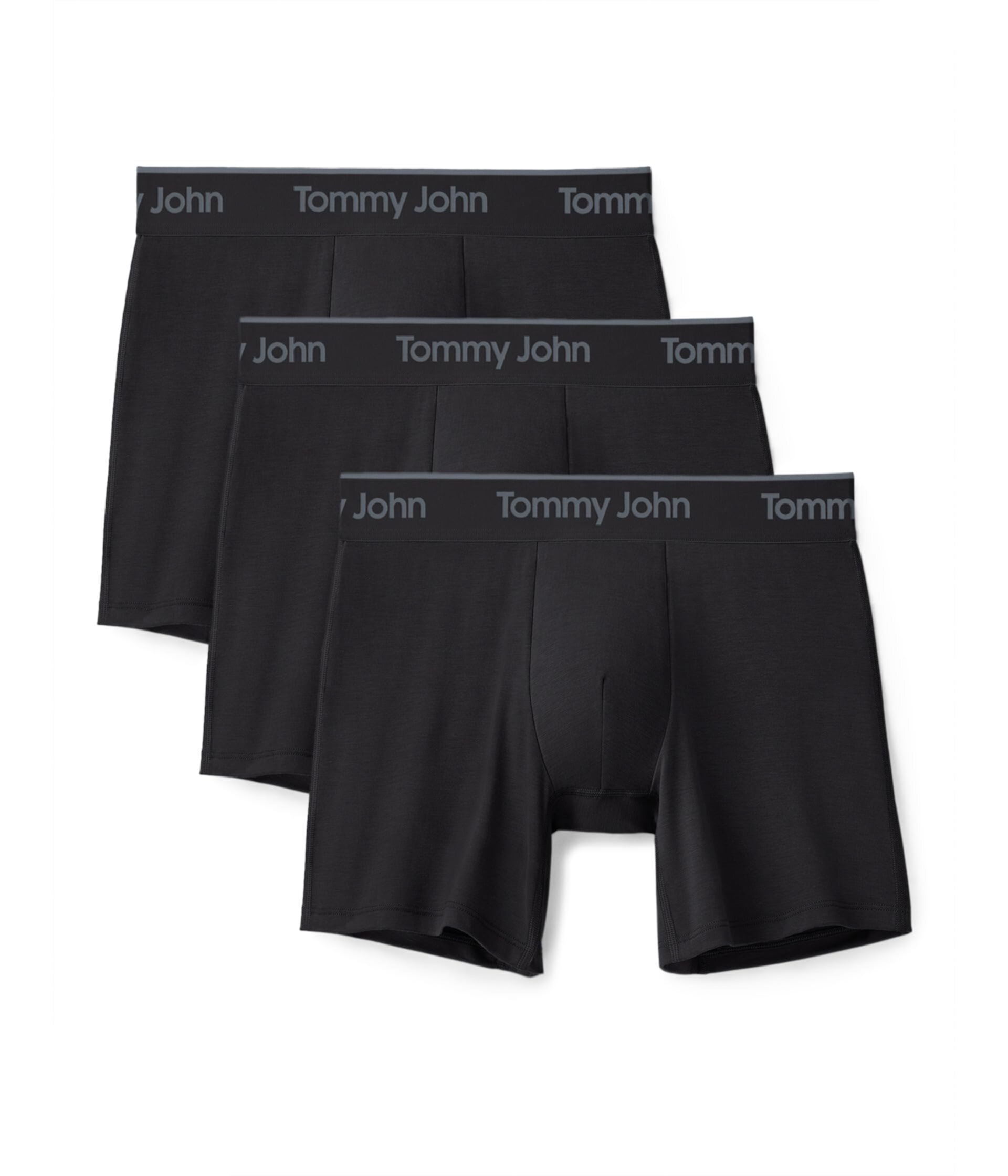 Мужские Трусы Tommy John 3-Pack Second Skin Modal Boxer Brief Tommy John