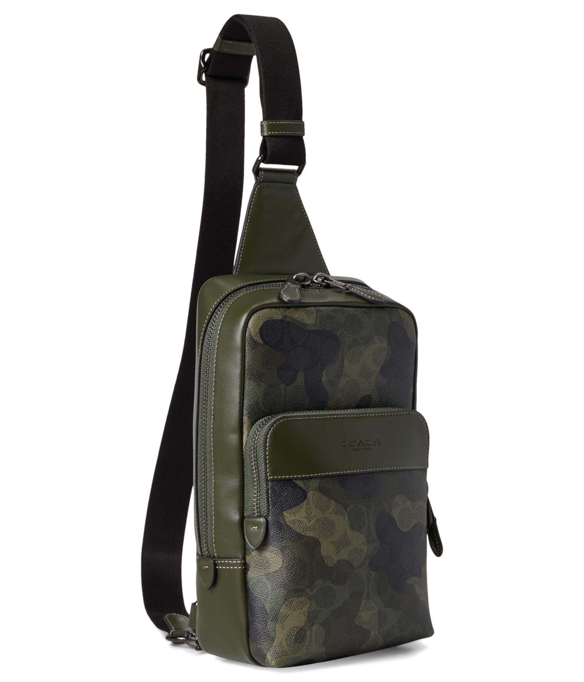 Сумка кросс-боди COACH Gotham Pack In Signature Camo Print COACH