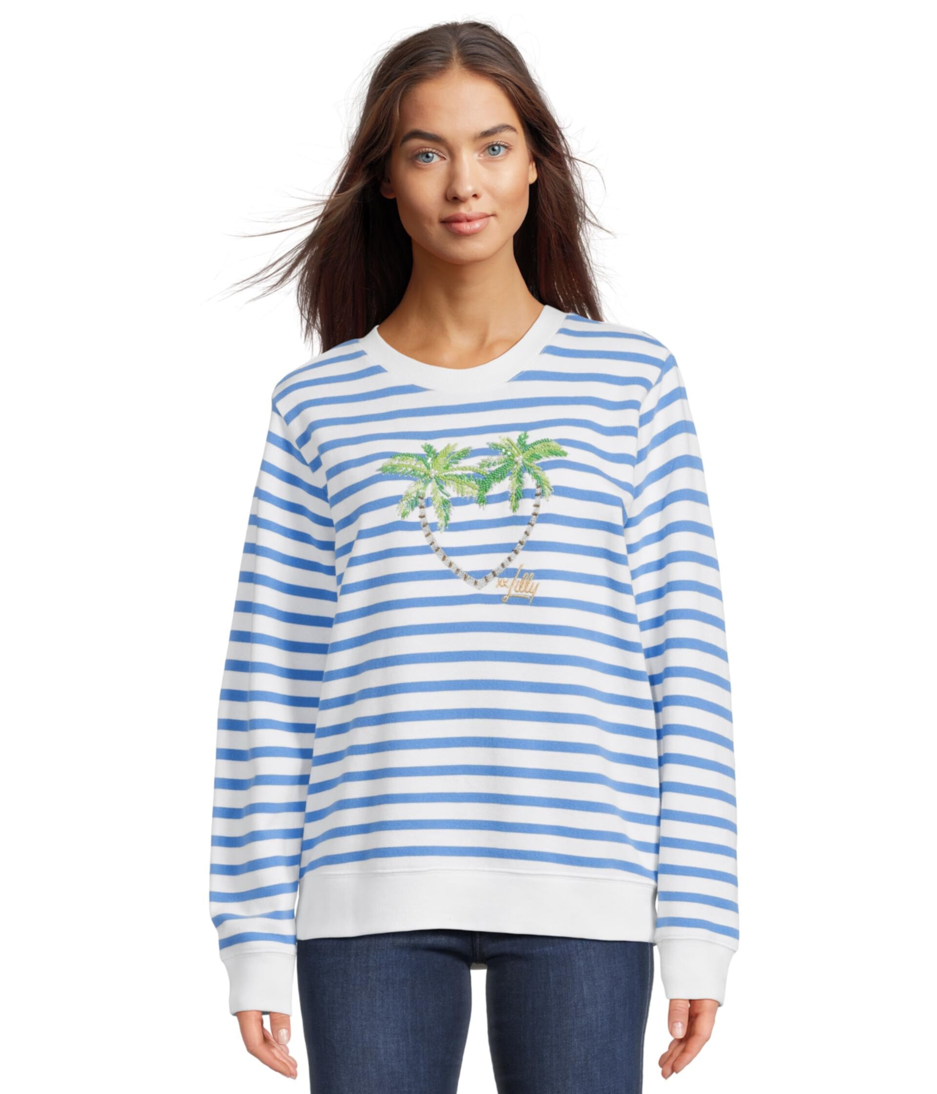 Ballad Long Sleeve Sweatshirt Lilly Pulitzer